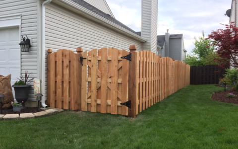 wood fence installation near kenosha, wood fence near kenosha, fence company near kenosha